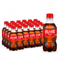 可口可乐汽水 碳酸饮料 300ml*24瓶 整箱装