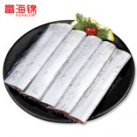 富海锦 鲜冻国产渤海精品带鱼段 750g/袋 去头去尾 纯中段
