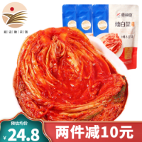 朝鲜族辣白菜 正宗延边朝鲜族小咸菜 400gx3袋