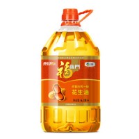 福临门 食用油 浓香压榨一级 花生油6.18L 中粮出品