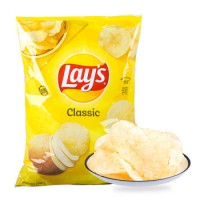 原装进口 乐事原味薯片超大包家庭装425.2g休闲零食膨化食品